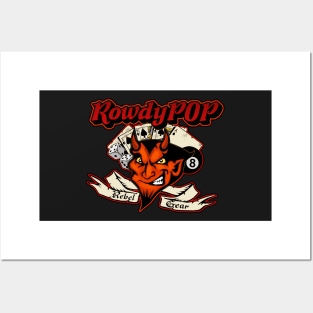 RowdyPOP Rebel Gear Devil Posters and Art